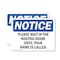 Signmission Please Wait In The Waiting Room Until Your, 10 in W x Rectangle, Vinyl Decal OS-2PACK-NS-D-710-L-17640 - alternate 1